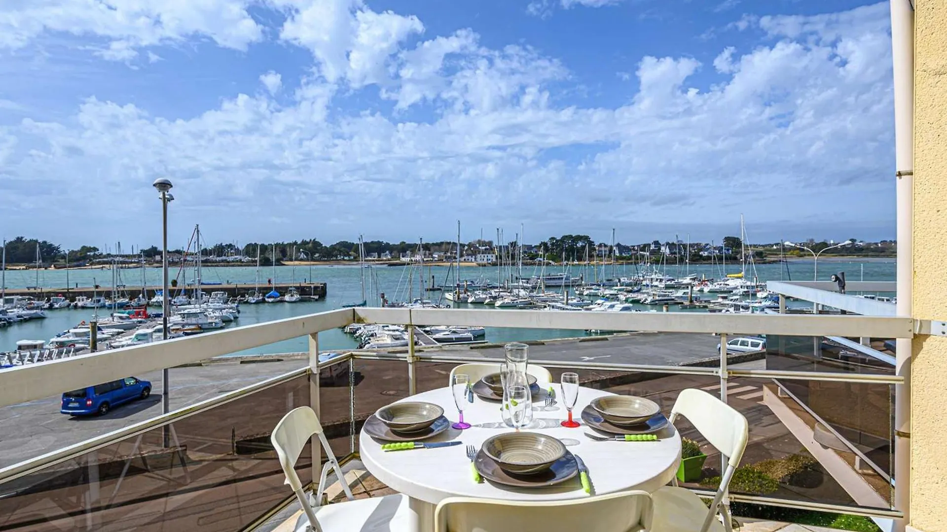 Etel - Duplex 3 Pieces Avec Piscine, Parking Et Balcon A 600M De La Plage - Fr-1-479-176